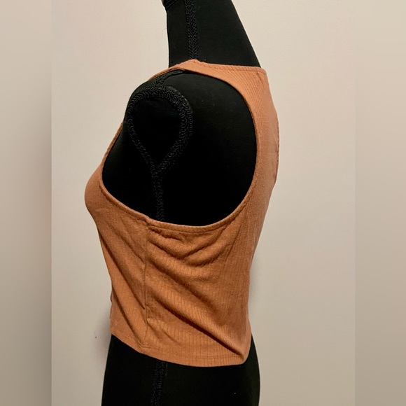 Ribbed Racerback Tank Top LARGE NWOT Live to be Spoiled - Picture 4 of 6